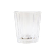 LED light-up shot glasses illuminating drinks at a party