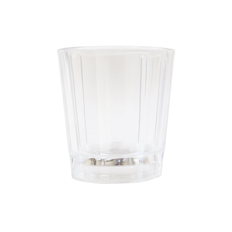 LED light-up shot glasses illuminating drinks at a party
