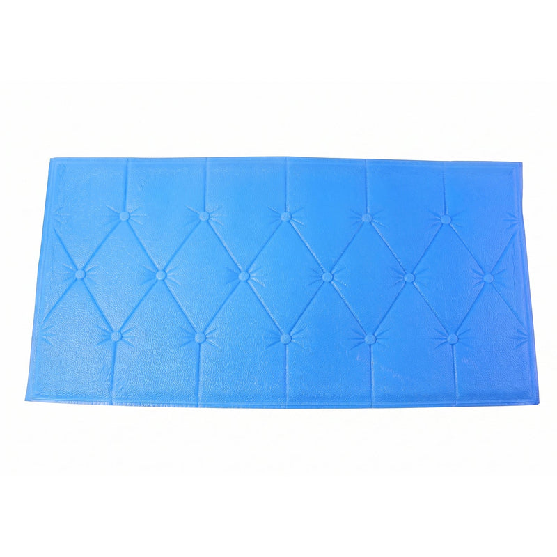 Peel and stick wall cushion panel for easy wall upgrade